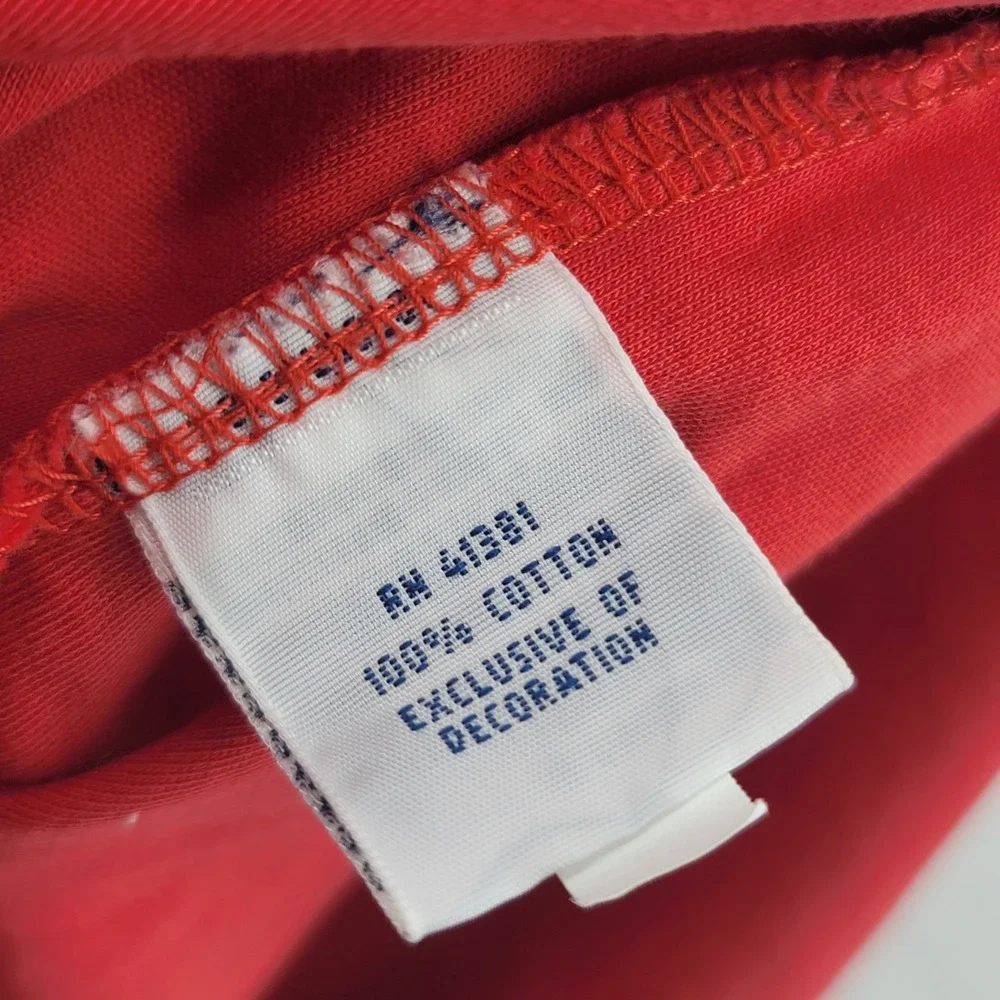 Polo Ralph Lauren Mens L Polo Shirt Cotton Classic Fit Red Short Sleeve‎